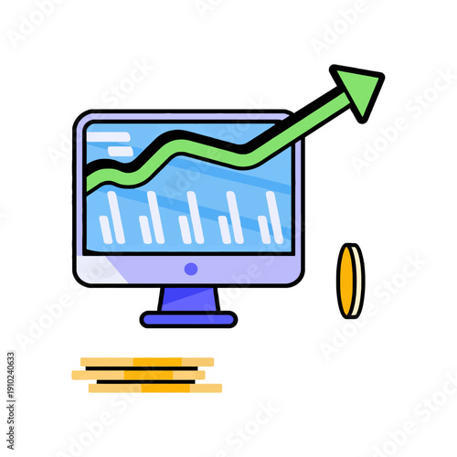 Marketing strategy finance chart. Marketing strategy finance business. Business graph pie chart.
