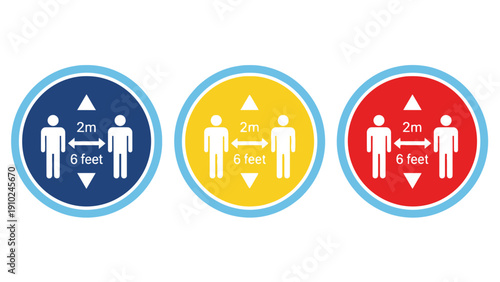 social distancing signs, keep distance, safety measures, coronavirus protection