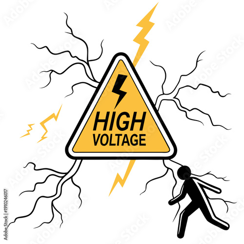 High voltage image