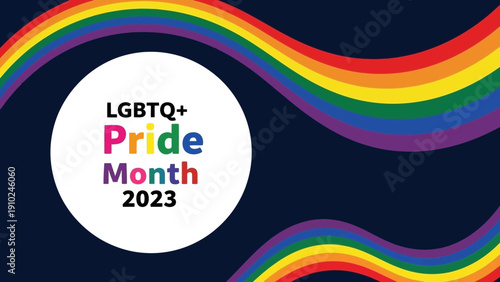 lgbtq+ pride month 2023, rainbow flag, celebration, diversity
