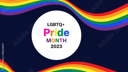 lgbtq+ pride month 2023, rainbow flag, celebration, diversity
