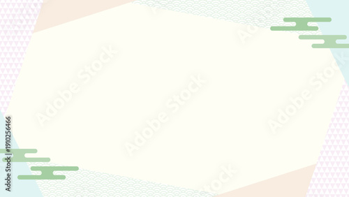 16:9背景、和柄背景、壁紙、横長、bg
