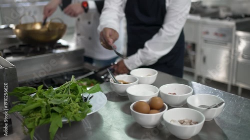 Adult students are upskilling to be restaurant chef. Education, occupation.