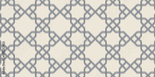 Seamless geometric pattern in authentic arabian style.