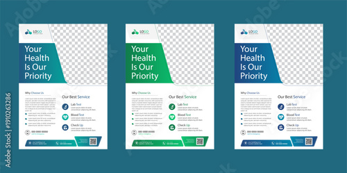 Medical  Flyer Design | Hospital Poster Design Template