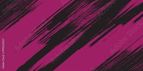 black pink brush pattern car sticker banner sporty abstract line pink black.
