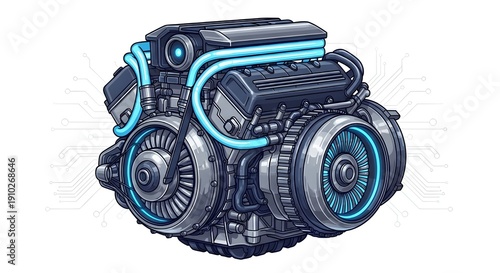 old camera on white background