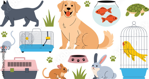 Cute dapper otter businessman mascot vector character wearing a formal navy blue suit with yellow vest for professional branding corporate identity.