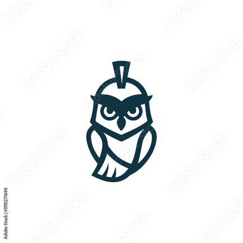 Fotografía Spartan Owl Logo