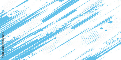 Abstract blue grunge background with copy space