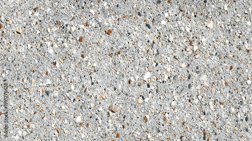 Textured grey concrete with fine aggregate and small stones