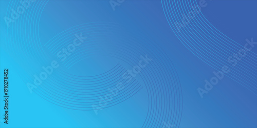Abstract blue gradient background with subtle concentric circles a clean and modern design for digital presentations and web graphics EPS Vector