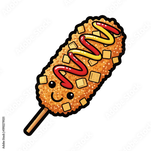 korean corn dog food