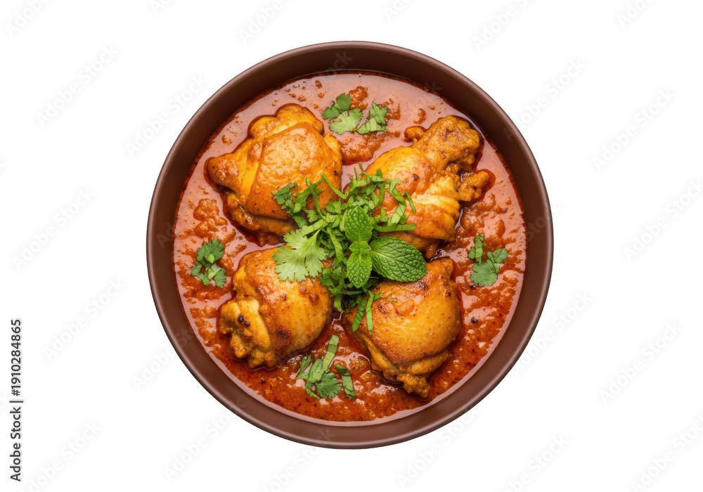 Fototapeta premium Delicious food dish isolated on transparent background