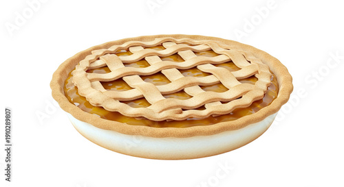 Lattice Top Fruit Pie