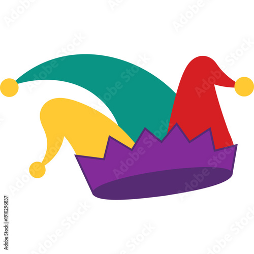 April Fools Hat Illustration