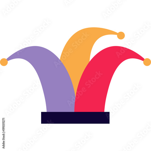 April Fools Hat Illustration