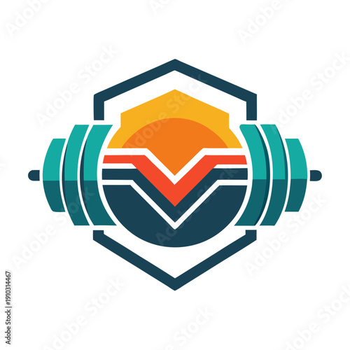 Gym or fitness logo
