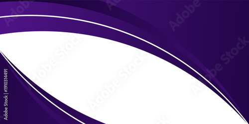 Modern wave banner purple color. modern trendy design in Vector illustration, etc