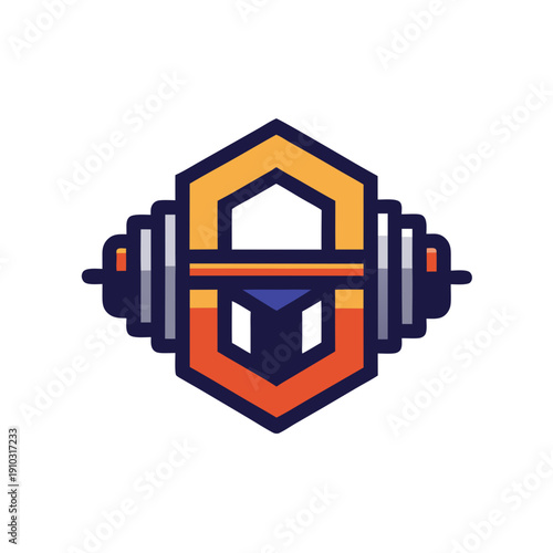 Gym or fitness logo
