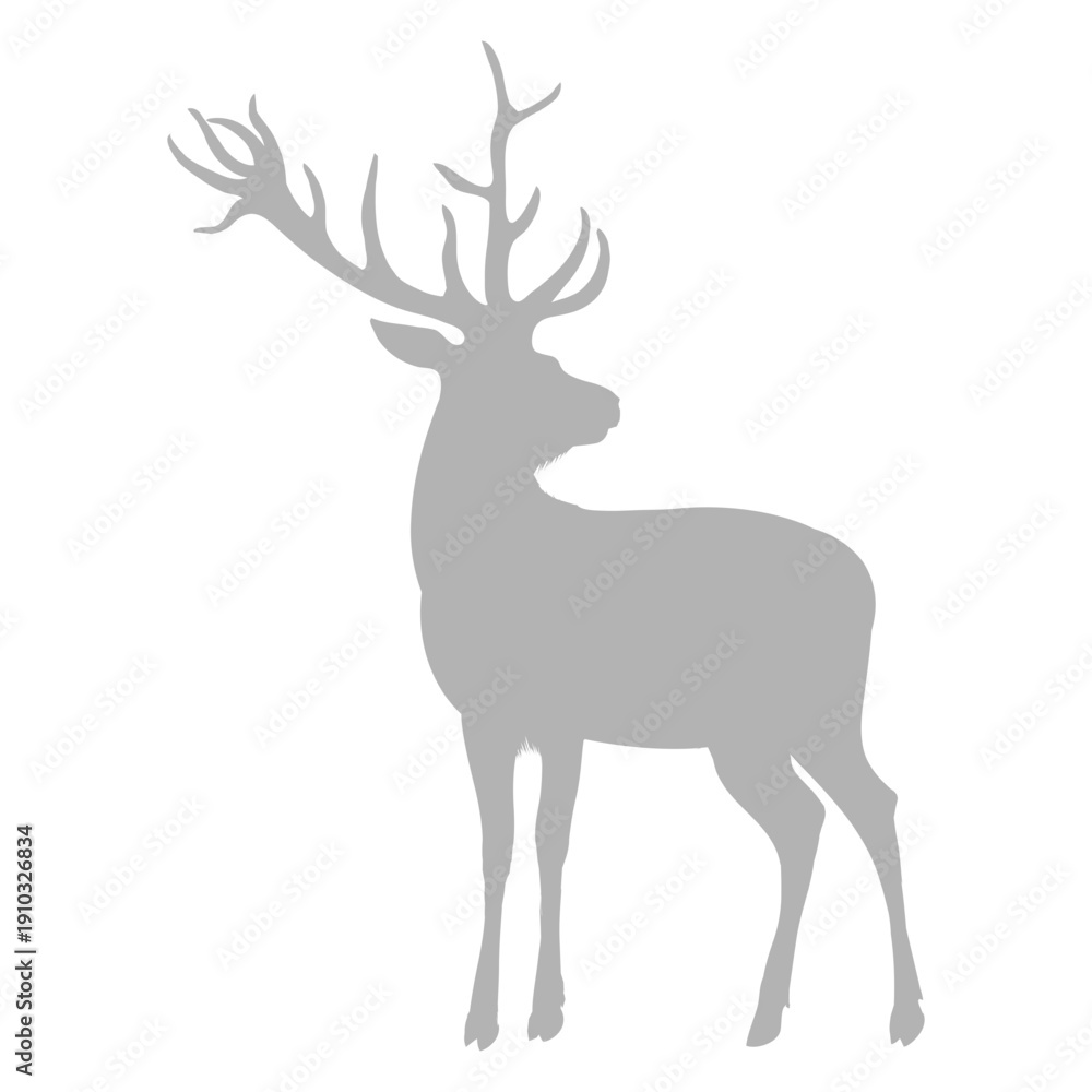 Fototapeta premium Stag Silhouette