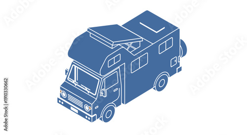 Motorhome Vehicle Recreation Travel Trailer.