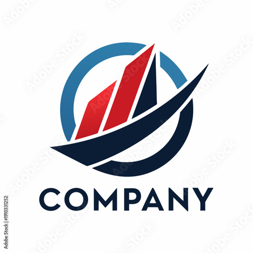 Minimalist type business logo template