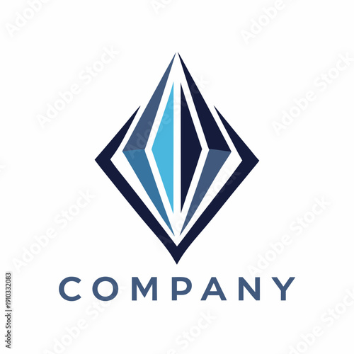 Wallpaper Mural Minimalist type business logo template Torontodigital.ca