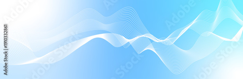 Line stripe pattern on white Wavy background. abstract modern background futuristic graphic energy sound waves technology concept design