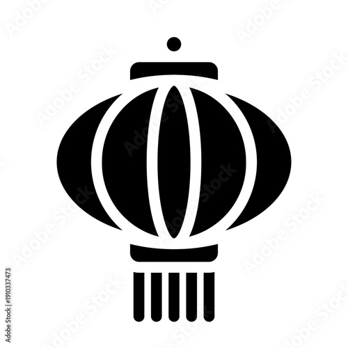 lantern glyph icon