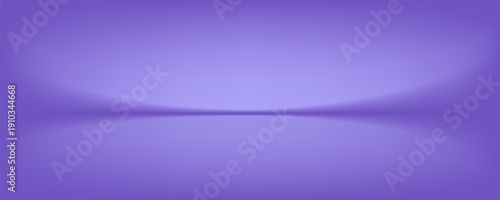 Abstract gradient podium background. Violet, purple and lilac empty 3d studio backdrop. Clean scene for product presentation mockup template. Vector illustration