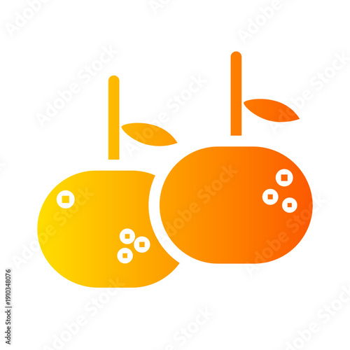 orange gradient icon
