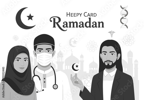 A minimalist illustration evokes calmness and cultural respect, ideal for diversity-focused content.