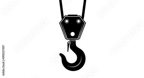 Crane Hook Heavy Duty Lifting Equipment.