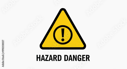 yellow warning sign Caution Warning Signs Icon Set – Fire Hazard, High Voltage, Flammable Danger, Skull Risk Symbols Vector Illustration