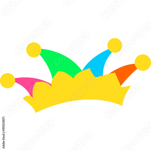 April Fools Hat Illustration