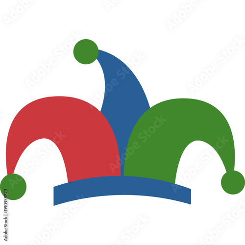 April Fools Hat Illustration