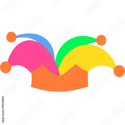 April Fools Hat Illustration