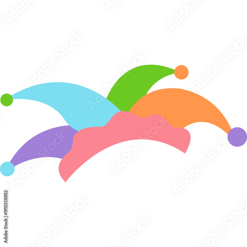 April Fools Hat Illustration