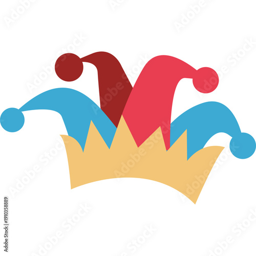 April Fools Hat Illustration