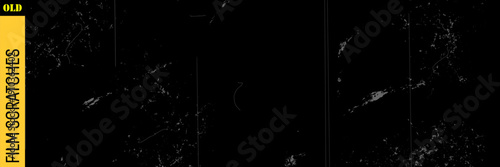 Aged film background with scratch marks on paper, cinematic movie light, classic film grain with paper scratch texture.