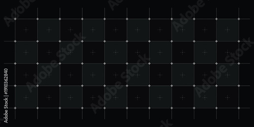 Digital seamless grid texture, overlay. Technology background.