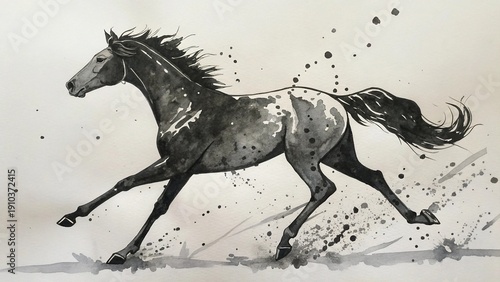 an-ink-sploch-shaped-like-a-running-horse