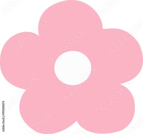 Pastel Pink Flower Icon