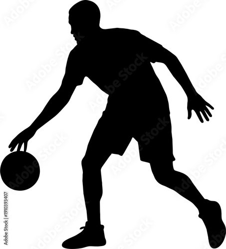 basketball player silhouette