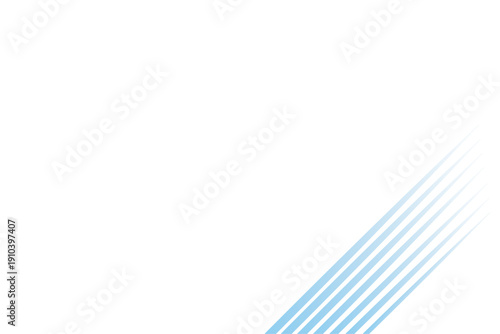 青いスリットのラインが走る清潔感のあるスタイリッシュな背景フレーム素材