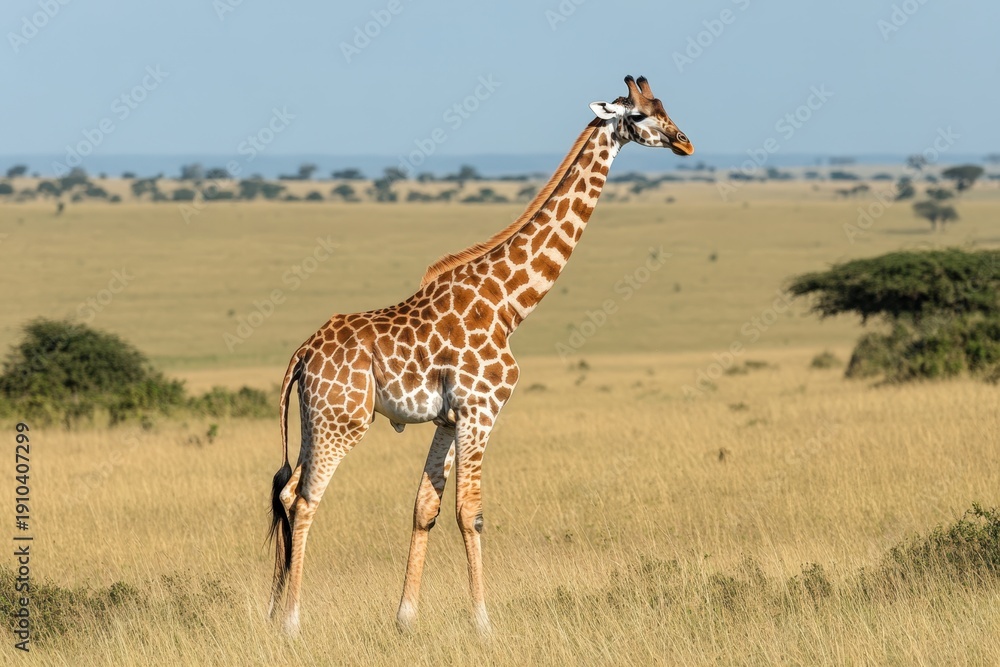 Obraz premium Giraffe in the Wild