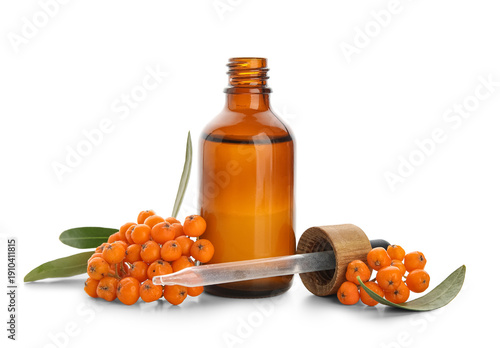 Bottle of rowan essential o...