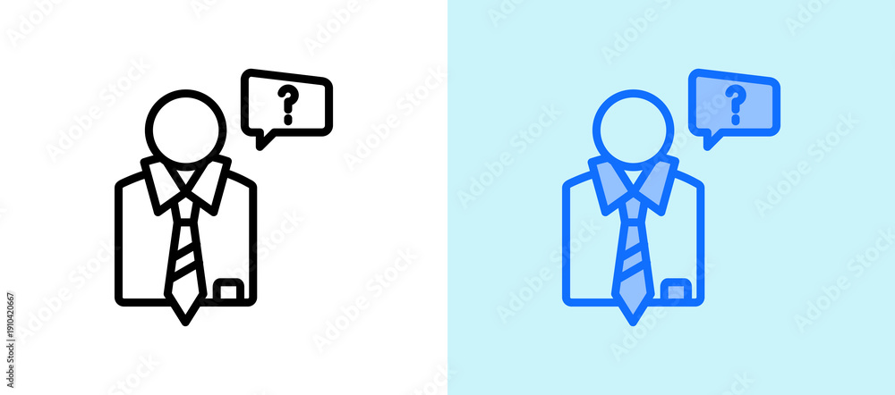 Fototapeta premium Decision Making whitegreen icon