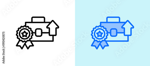 Office Building whitegreen icon